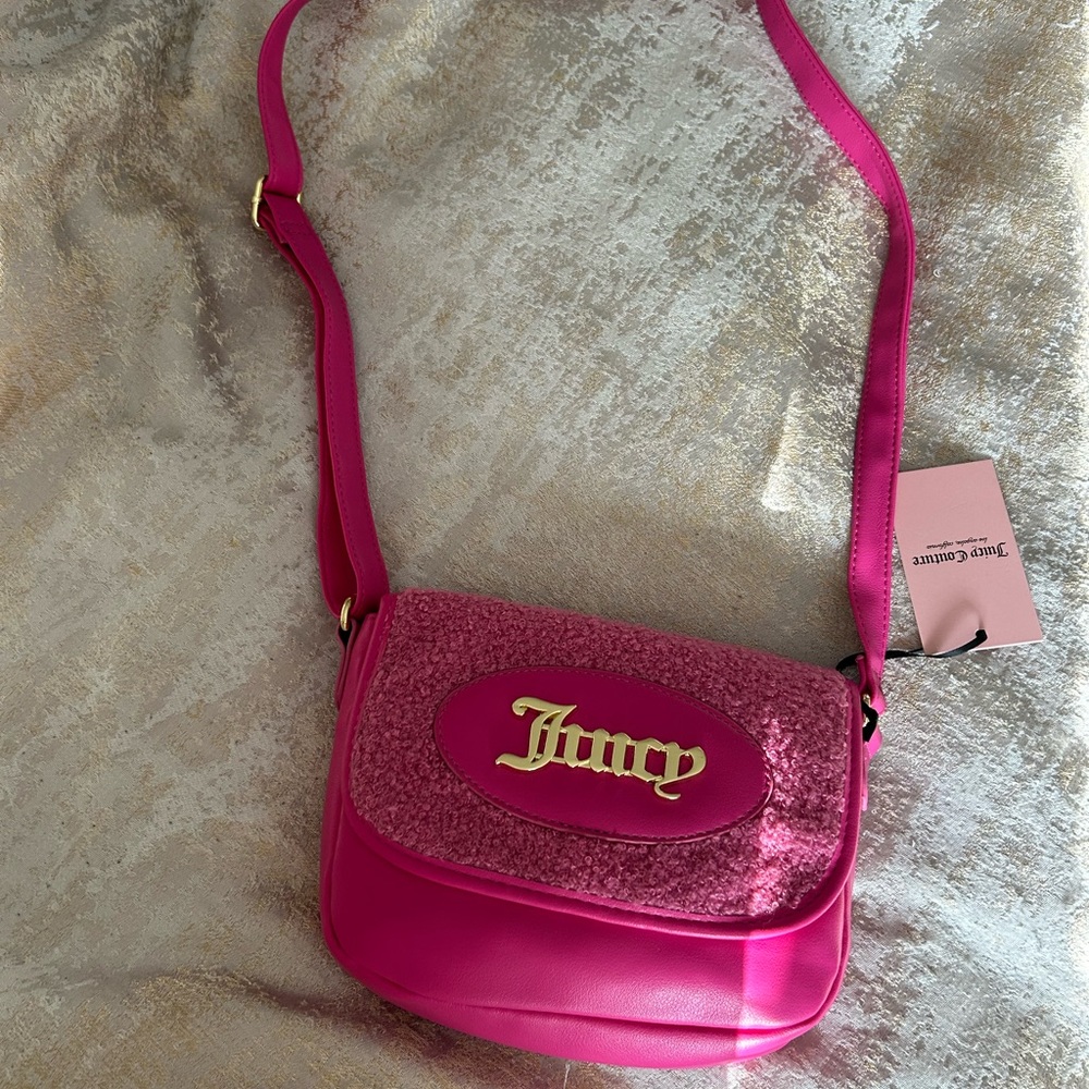 Juicy couture pink cross body